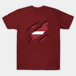 Latvia Shredding T-Shirt